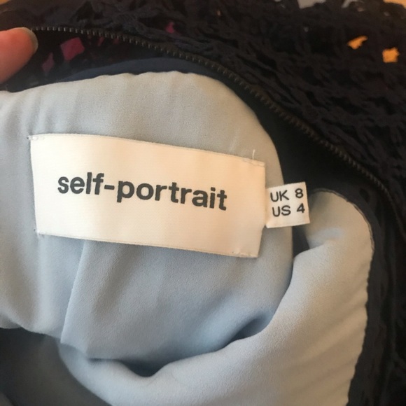 *SOLD* Authentic Self Portrait Hexagon Lace Mini - Picture 8 of 9